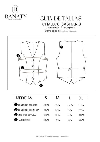 Chaleco Sastrero