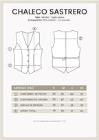 Chaleco Sastrero Camel