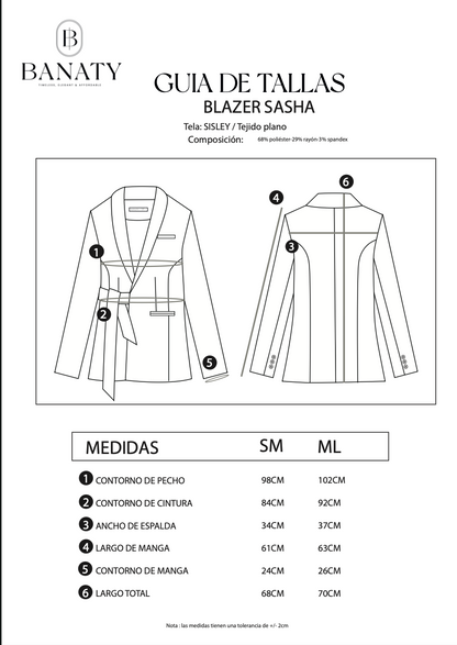 BLAZER SASTRE SASHA