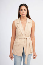 Chaleco Sastrero con Lazo - Paula