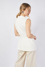 Chaleco Sastrero con Lazo - Paula