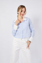 Blusa Crop Manga Larga - Esther