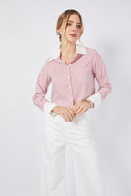 Blusa Crop Manga Larga - Esther