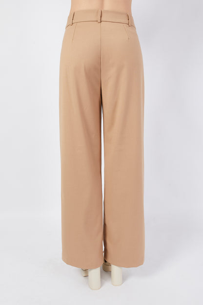 Pantalon Sastre Recto Danna Camel