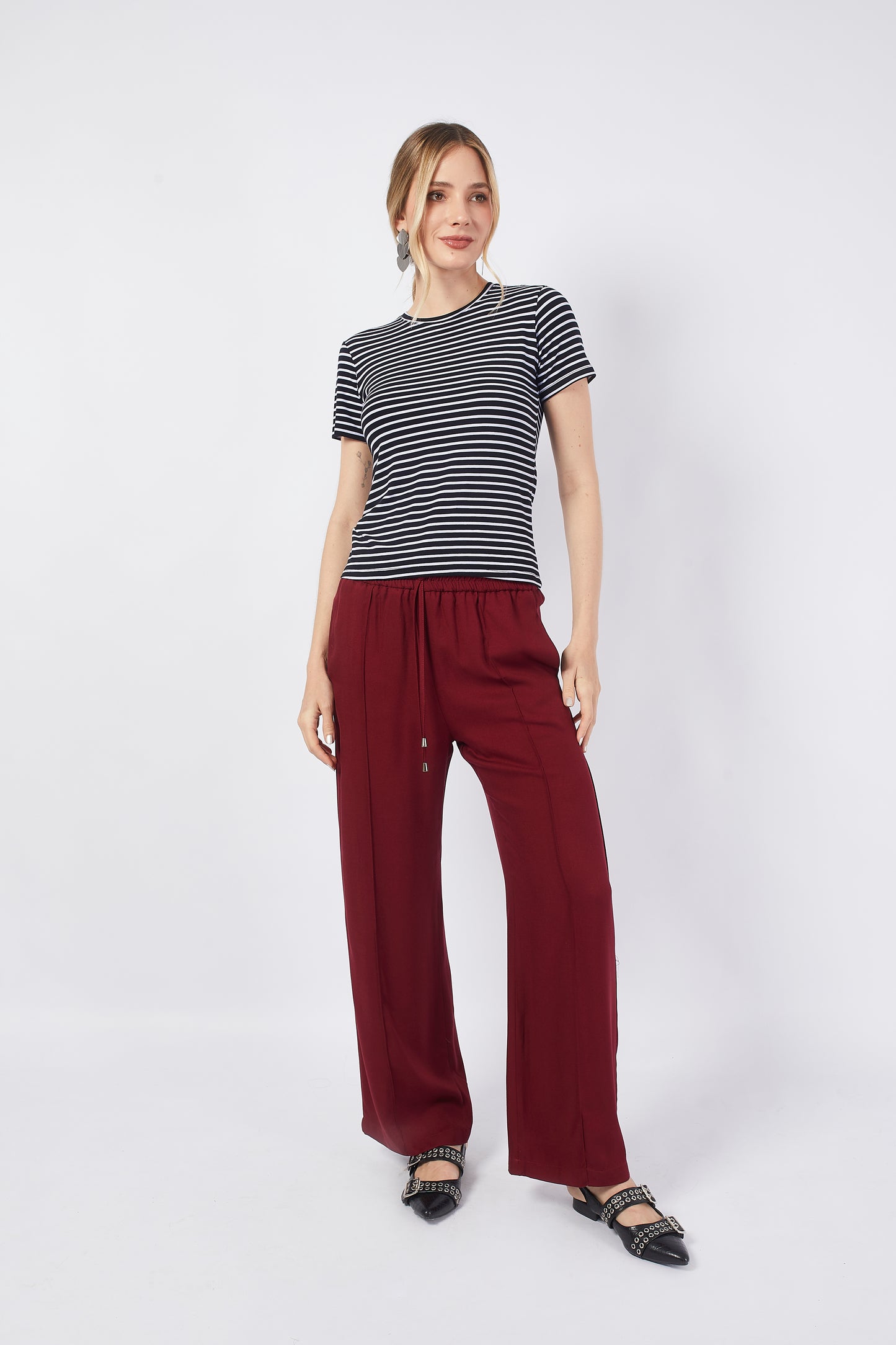 Pantalón Arya Zaria Burgundy