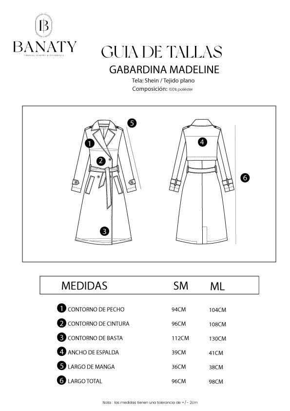 Gabardina Madeline