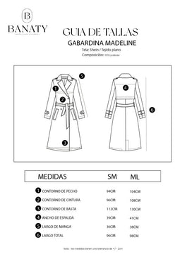 Gabardina Madeline