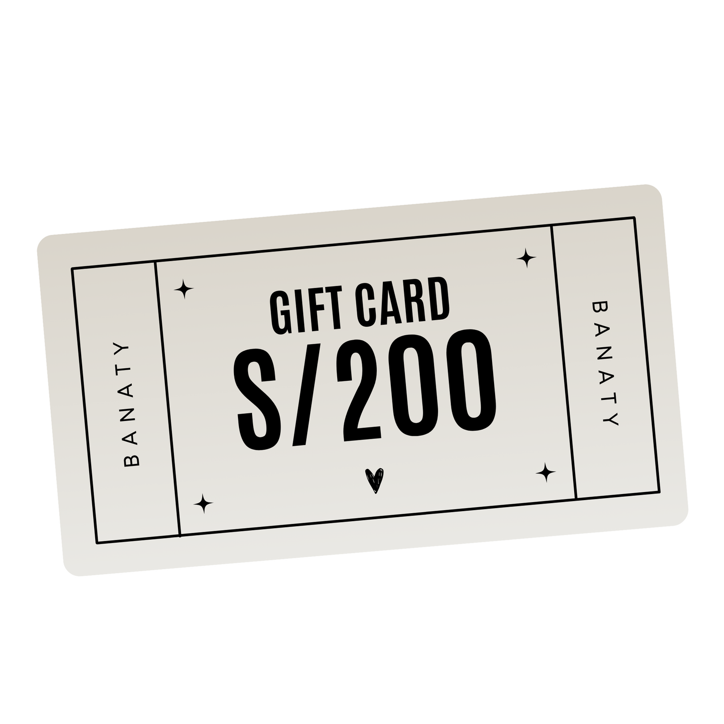 Gift Card Banaty