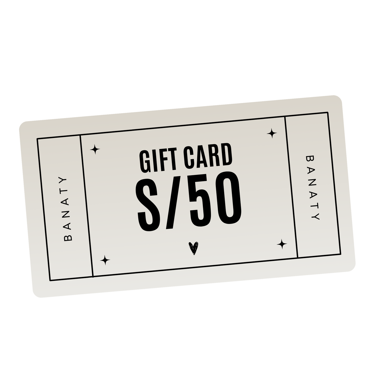 Gift Card Banaty