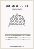 GORRO TEJIDO DE ALGODÓN