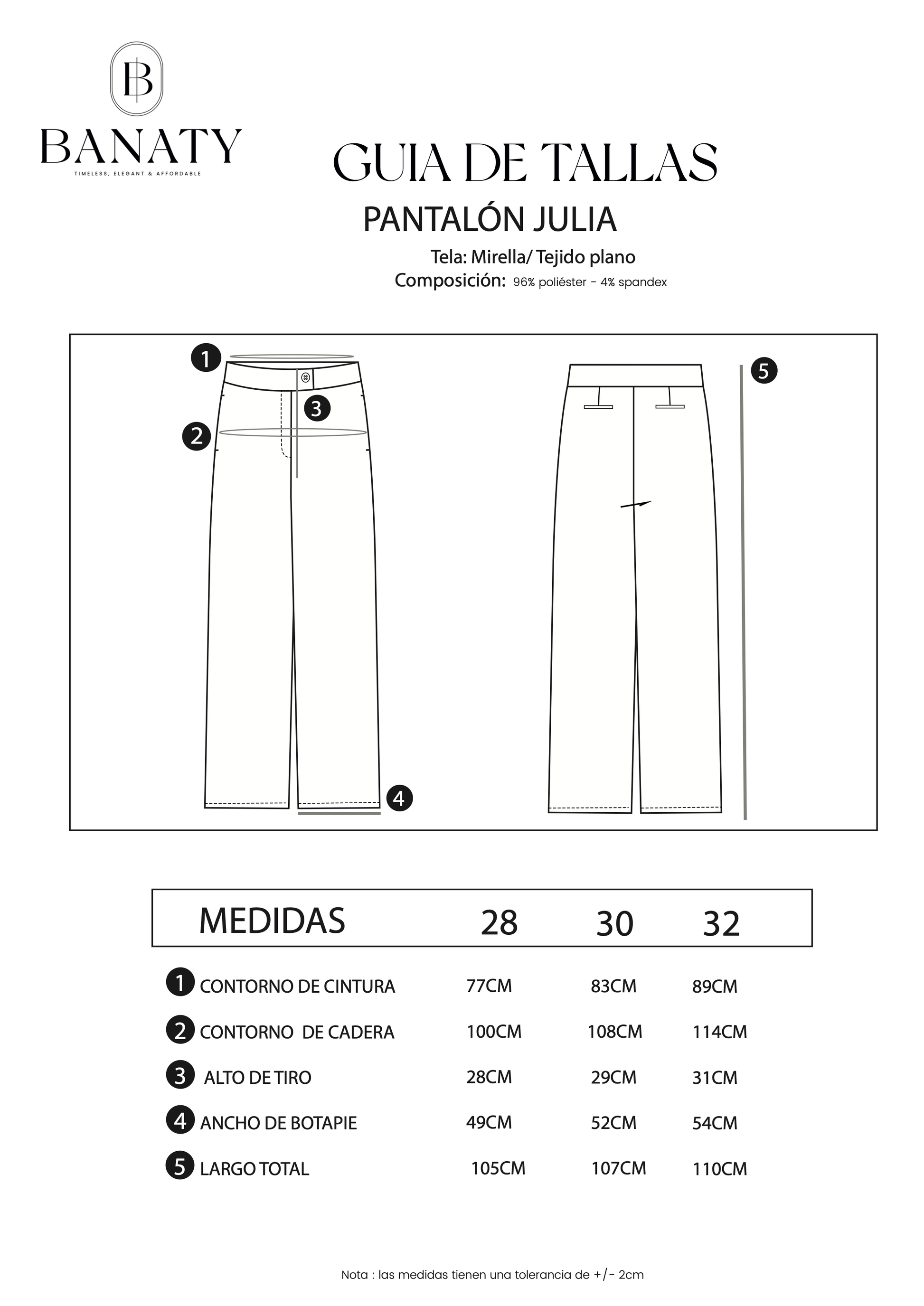 Pantalón sastre Julia