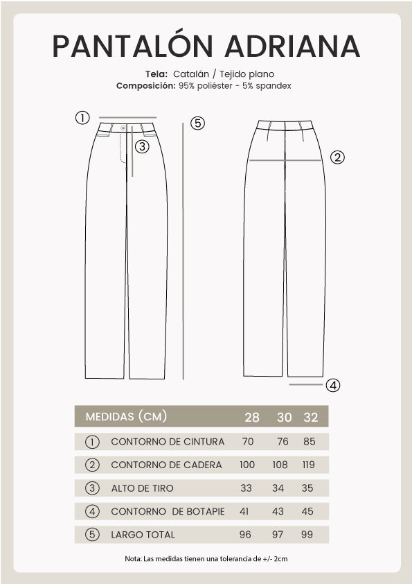 ADRIANA BLACK TAILOR TROUSERS