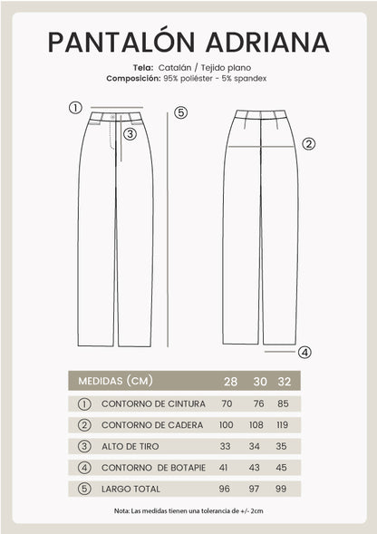 ADRIANA BLACK TAILOR TROUSERS