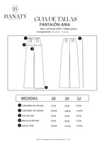 PANTALÓN A LA CINTURA CON PINZAS NEGRO - ANIA