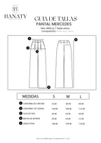 PANTALÓN SASTRE MARINO  - MERCEDES