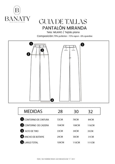 Pantalón De Rayas Miranda Rayas Plomo