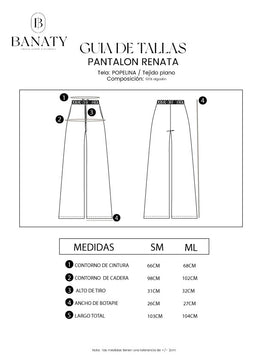 Pantalón de Lino Renata