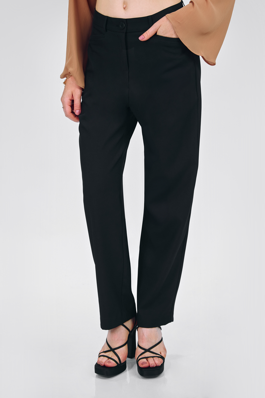 PANTALÓN SASTRE NEGRO