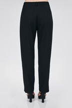 PANTALÓN SASTRE CATALAN NEGRO - ADRIANA