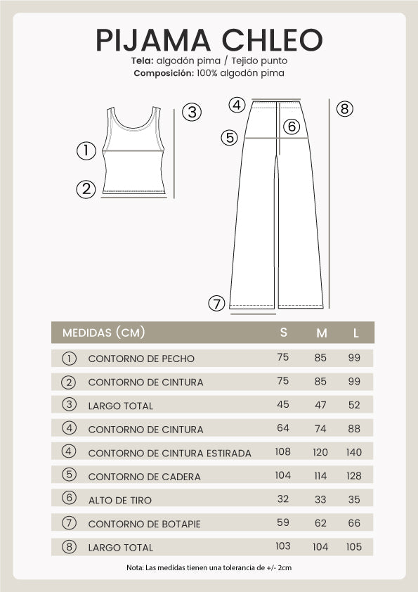 PANTALÓN DE ALGODÓN PIMA EN CELESTE – CHLEO