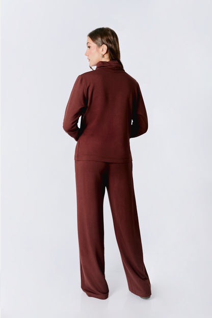 PANTALÓN A LA CINTURA LOURDES CON BOLSILLO DE MUJER BANATY