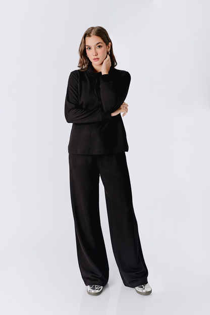 PANTALÓN A LA CINTURA LOURDES CON BOLSILLO DE MUJER BANATY