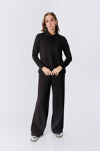 PANTALÓN A LA CINTURA LOURDES CON BOLSILLO DE MUJER BANATY