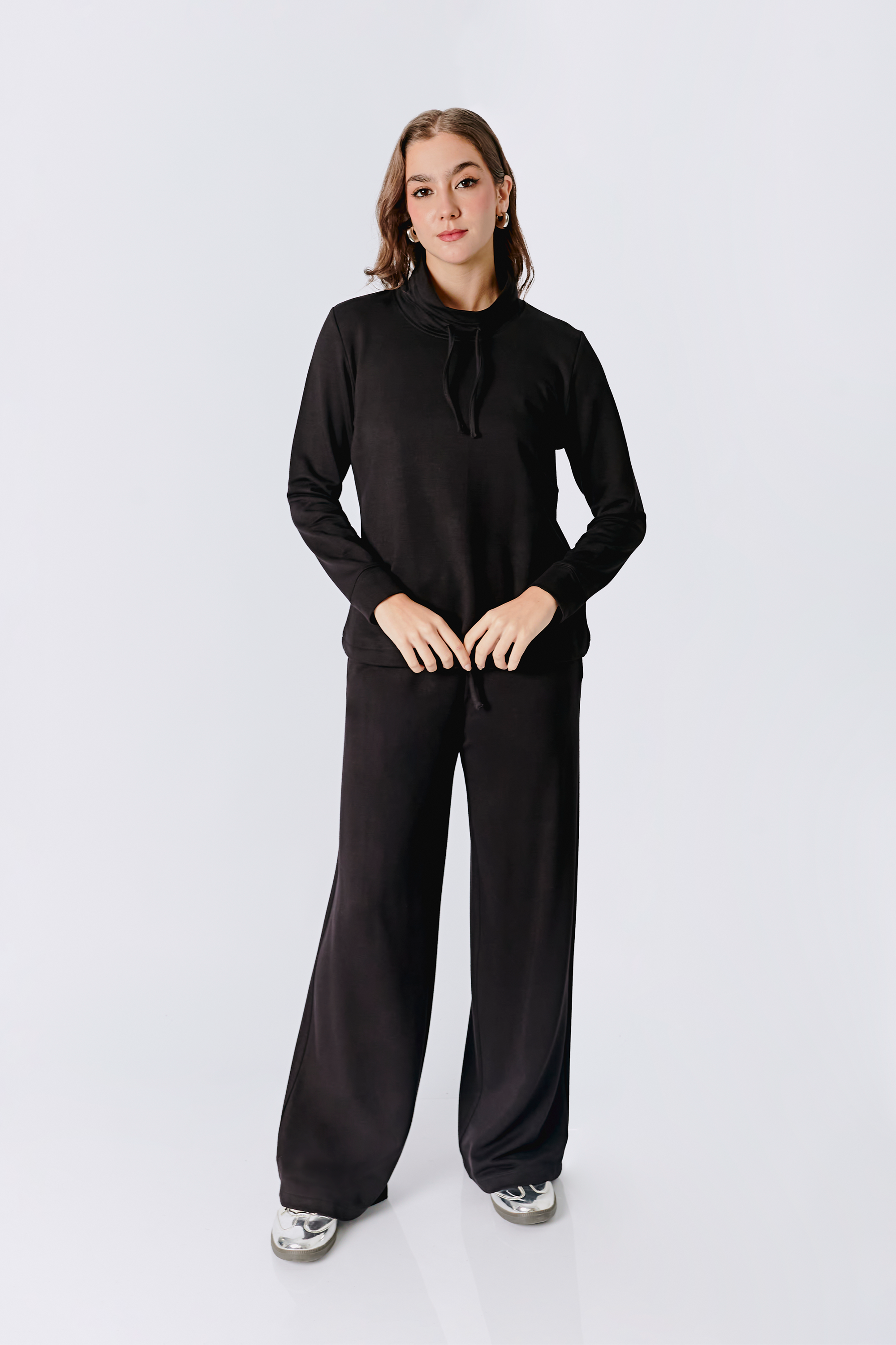 PANTALÓN A LA CINTURA LOURDES CON BOLSILLO DE MUJER BANATY