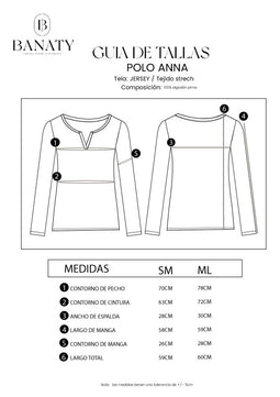 POLO ALGODON MANGA LARGA ANA