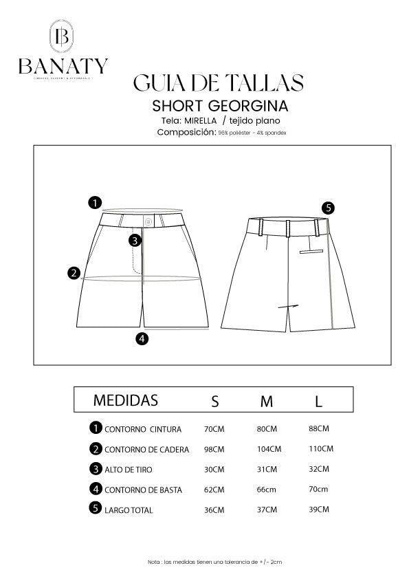 SHORT SASTRERO GEORGINA
