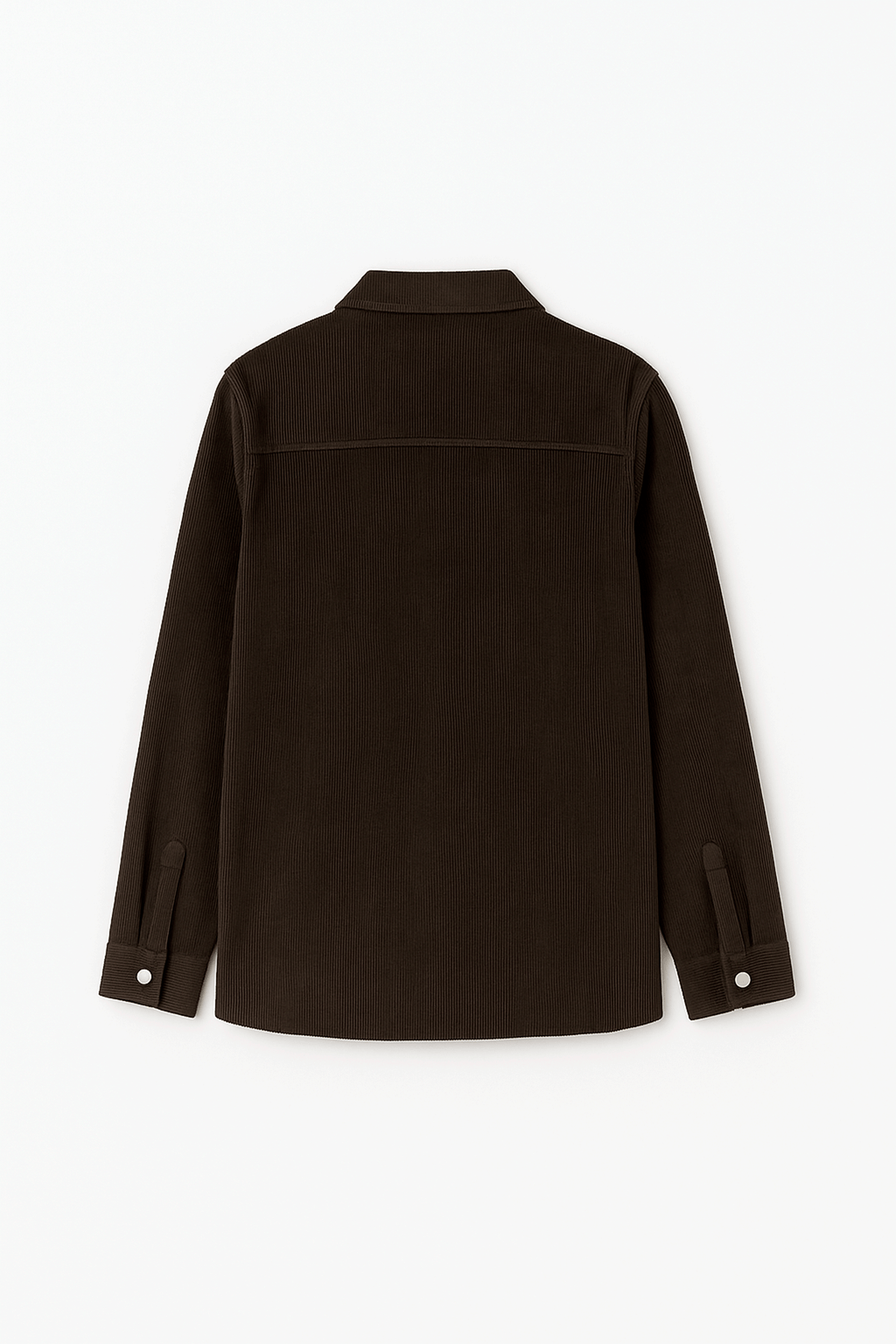 CAMISA DE CORDUROY MANGA LARGA MARRÓN - THAIS