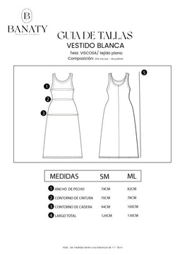 Vestido Blanca