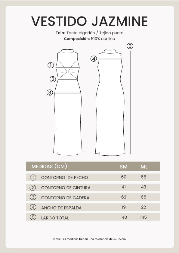 VESTIDO LARGO TEJIDO SIN MANGAS EN PERLA – JAZMINE