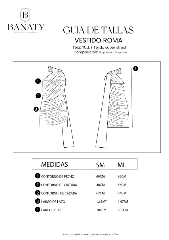 VESTIDO ROMA