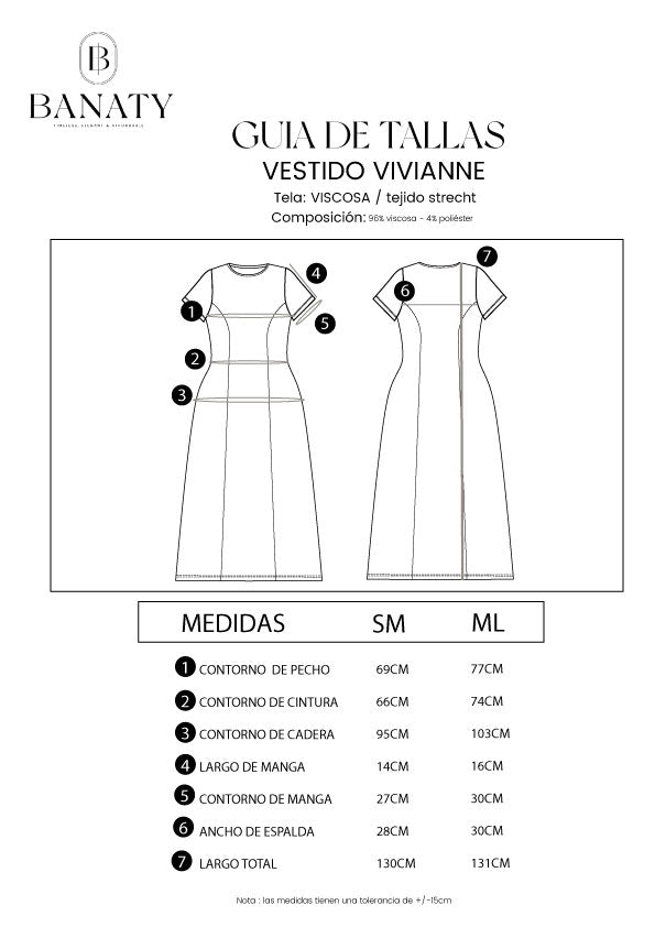 VESTIDO LARGO CUELLO REDONDO TOPO - VIVIANNE