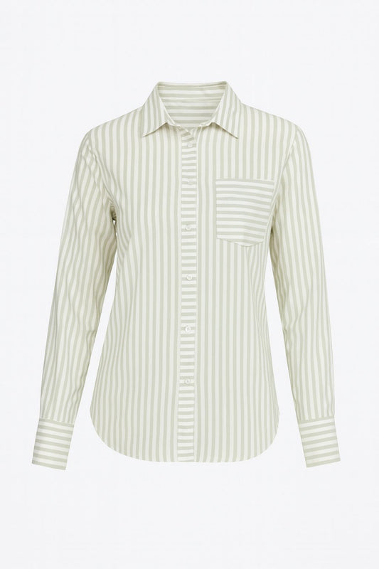 Blusa de Rayas Manga Larga Fernanda