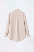 BLUSA CAMISERA CAMEL -  OASIS