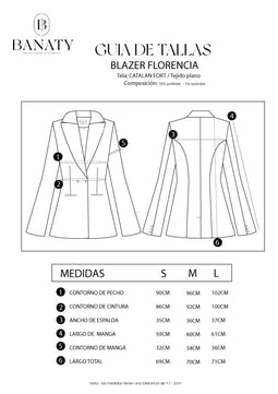 Blazer sastre Florencia