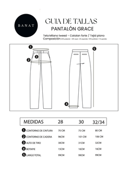 Pantalón Sastre Grace