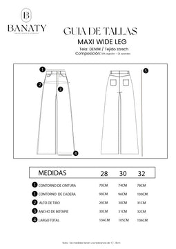 MAXI WIDE LEG JEANS