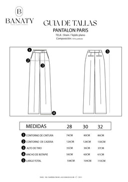 Pantalón Recto Paris