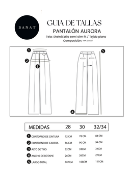 Pantalon Wide Leg Aurora