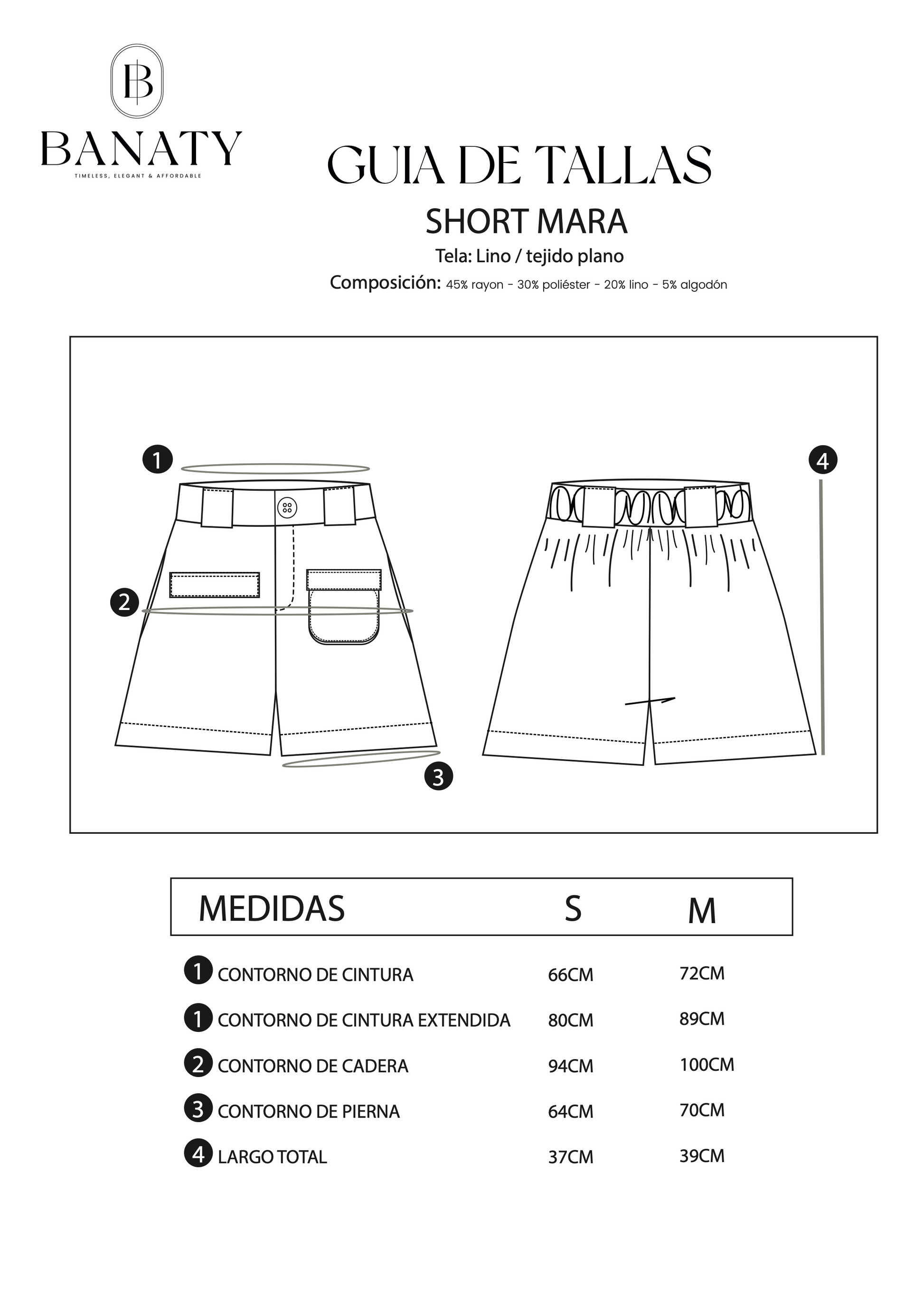 Short de Lino Mara