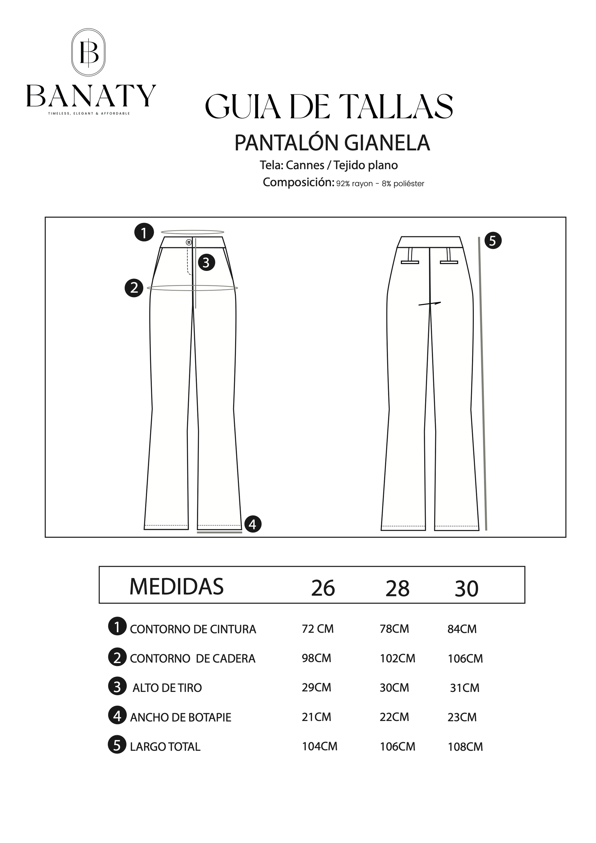 Pantalón Gianela